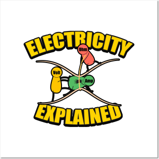 Electricity Explained Electricity Pop Art Posters and Art